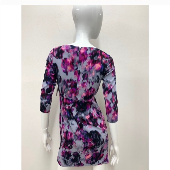 NYDJ Women’s “Sylvia” Printed Berry Tweed Dress - Picture 7 of 8